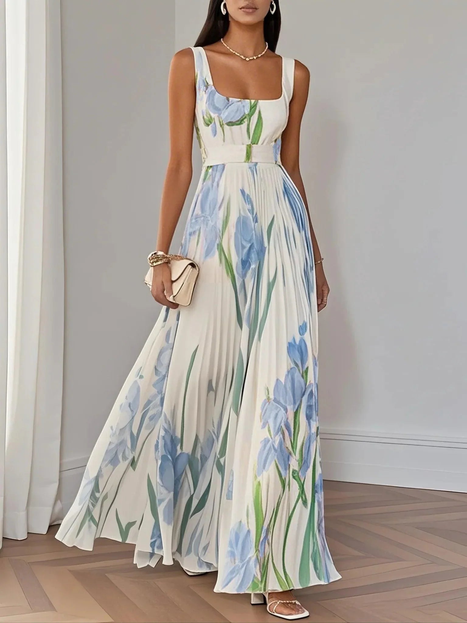 Iris Garden Maxi Dress