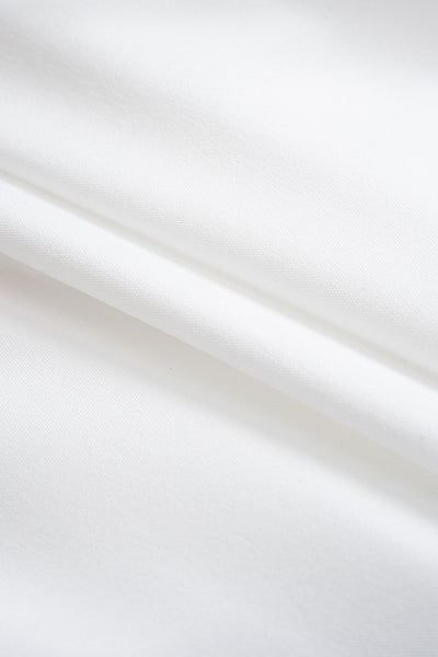 Button Irregular Ruched Long-Sleeve Shirt