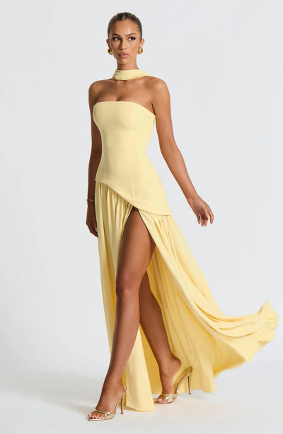Soleil Strapless Maxi Dress