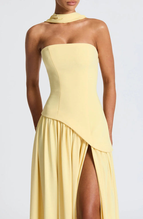 Soleil Strapless Maxi Dress