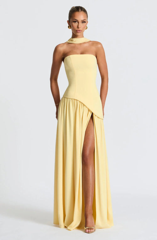 Soleil Strapless Maxi Dress
