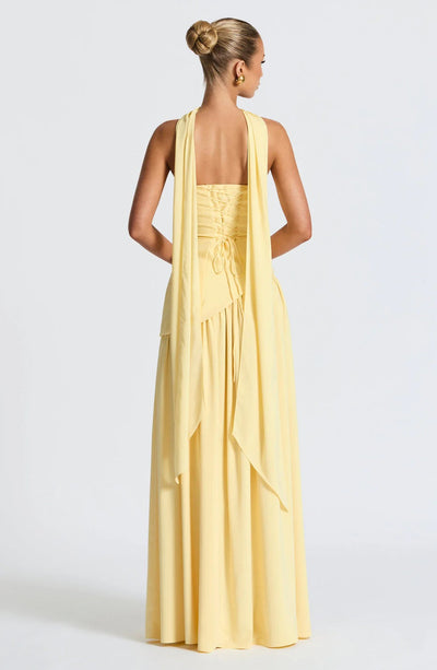 Soleil Strapless Maxi Dress