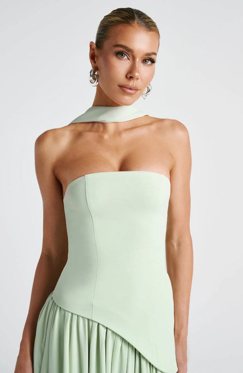 Soleil Strapless Maxi Dress