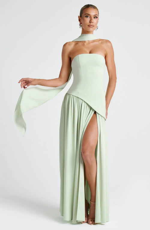 Soleil Strapless Maxi Dress
