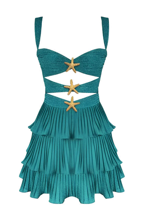 Starbay Cutout Ruffle Dress